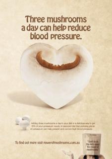Australian Mushroom Growers Association: blood pressure